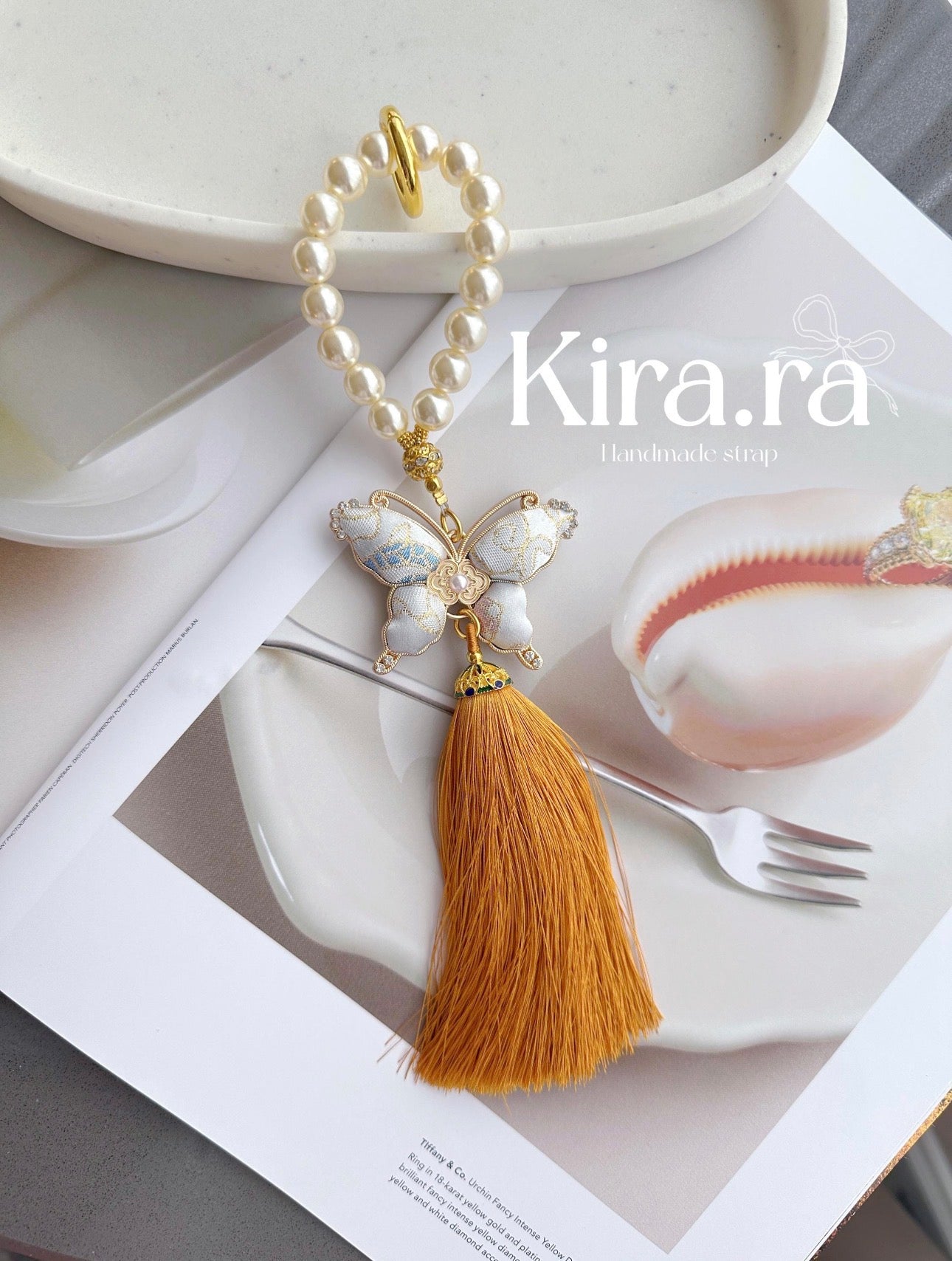 Oriental Tassel Charm | Handmade Keychain & Bag Charm | Kira.ra