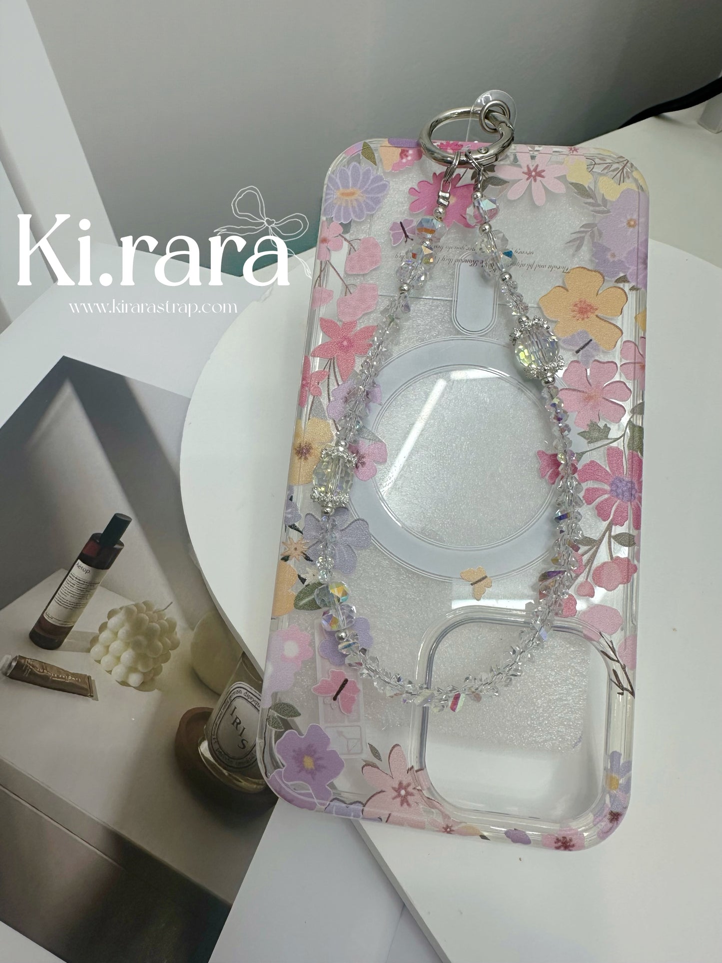 Lumière Crystal Strap｜K9 Glass Beads｜Kira.ra