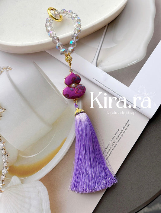 Oriental Tassel Charm | Handmade Keychain & Bag Charm | Kira.ra