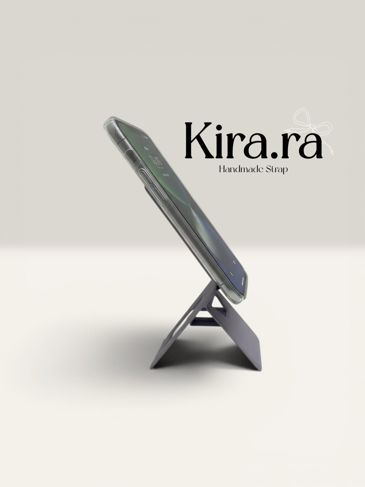 Magnetic mag-safe Tripod｜Foldable phone stand｜Kira.ra