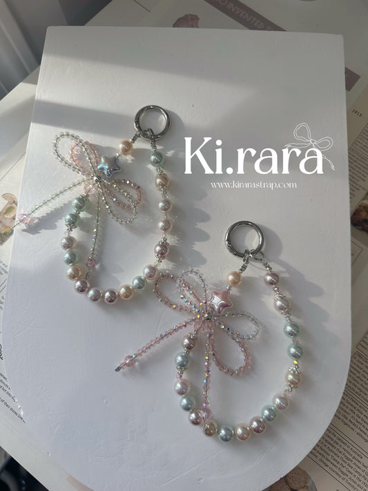 Handmade Crystal Bow Charm | Phone Charm, Keychain & Bag Charm | 2 Colors