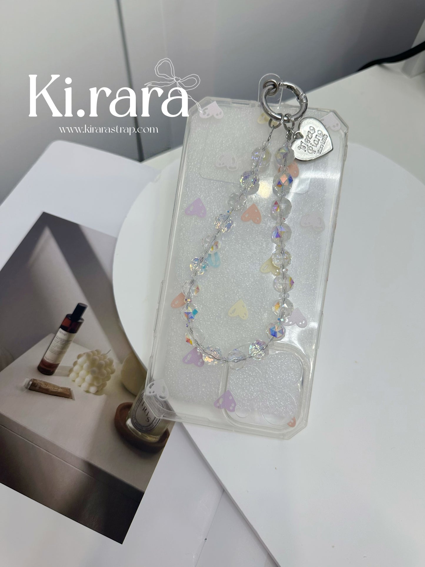 Lumière Crystal Strap｜K9 Glass Beads｜Kira.ra
