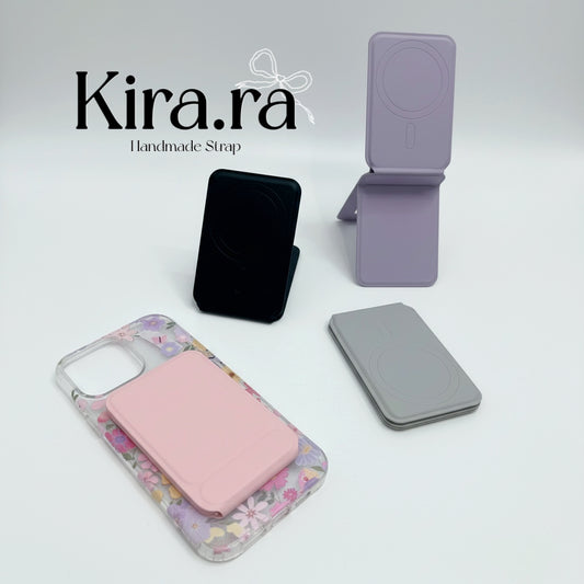 Magnetic mag-safe Tripod｜Foldable phone stand｜Kira.ra