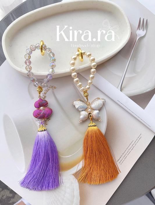 Oriental Tassel Charm | Handmade Keychain & Bag Charm | Kira.ra